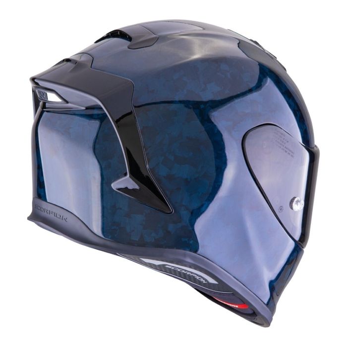 Casco Scorpion Exo-r1 Evo Onyx Carbon Air Solid Blu