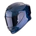 Casco Scorpion Exo-r1 Evo Onyx Carbon Air Solid Blu