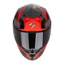 Casco Scorpion Exo-r1 Evo Ii Air Vital Nero-argento-rosso