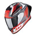 Casco Scorpion Exo-r1 Evo Ii Air Vital Grigio-bianco-rosso