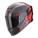 Casco Scorpion Exo-r1 Evo Carbon Air Rally Nero-rosso