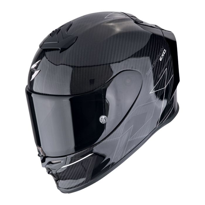 Casco Scorpion Exo-r1 Evo Carbon Air Cynergy Nero-bianco