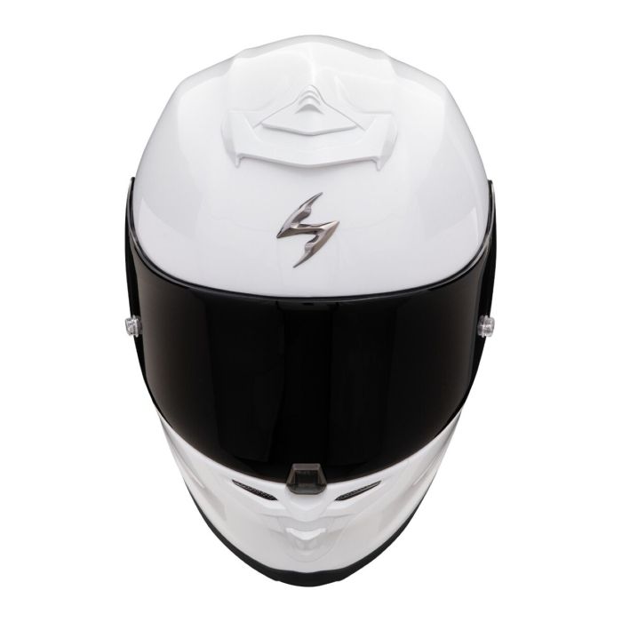 Casco Scorpion Exo-r1 Evo Air Fim Racing 1 Solid Perla Bianco
