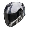 Casco Scorpion Exo-gt Sp Air Touradven Bianco Perla-argento
