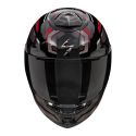 Casco Scorpion Exo-gt Sp Air Augusta Nero-grigio-rosso
