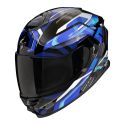 Casco Scorpion Exo-gt Sp Air Augusta Nero-grigio-blu