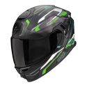 Casco Scorpion Exo-gt Sp Air Augusta Nero Opaco-grigio-ve