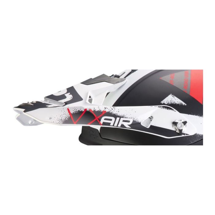 Visierino Scorpion Per Vx-21 Air Urba M/black-white-red