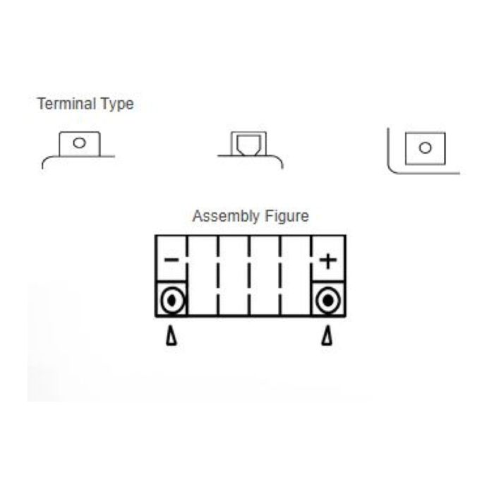 Batteria Fiamm Agm Ftx4l-12b - Ytx4l-bs 12v. 3 Ah.