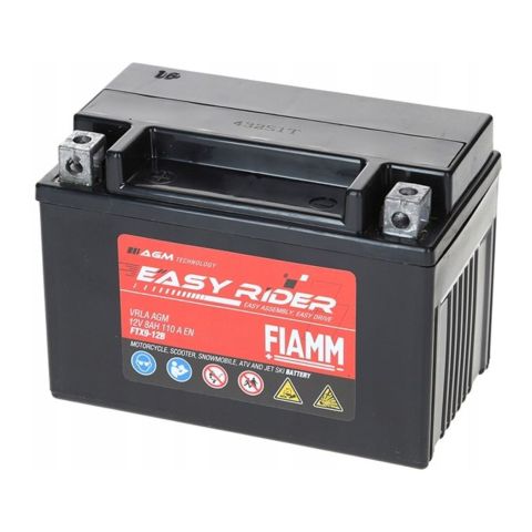 Batteria Fiamm Agm Ftx9-12b - Ytx9-bs 12v. 8 Ah.