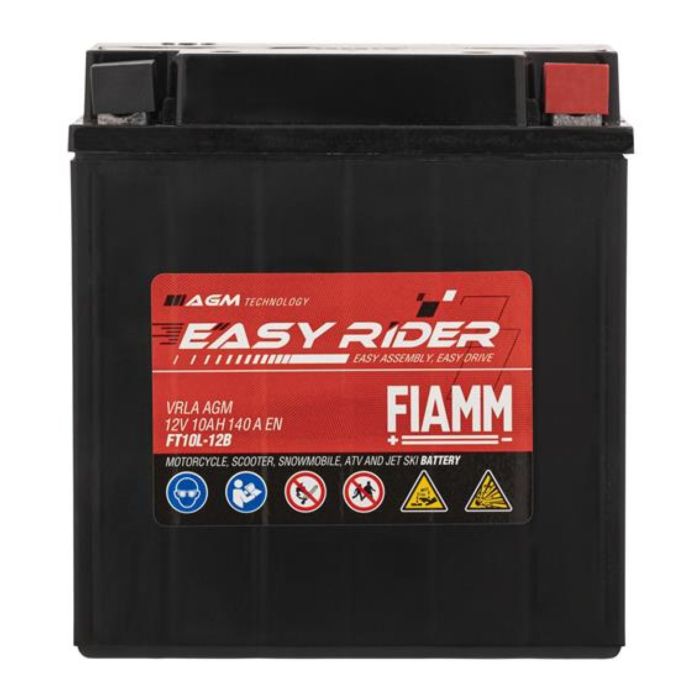 Batteria Fiamm Agm Ft10l-12b - Yb10l-b 12v. 10 Ah.