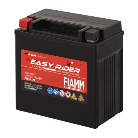 Batteria Fiamm Agm Ftx14-12b - Ytx14-bs 12v. 12 Ah.