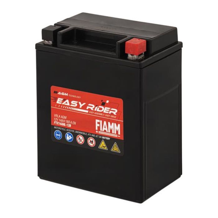 Batteria Fiamm Agm Ftx14ahl-12b - Ytx14ahl-bs 12v. 14 Ah.