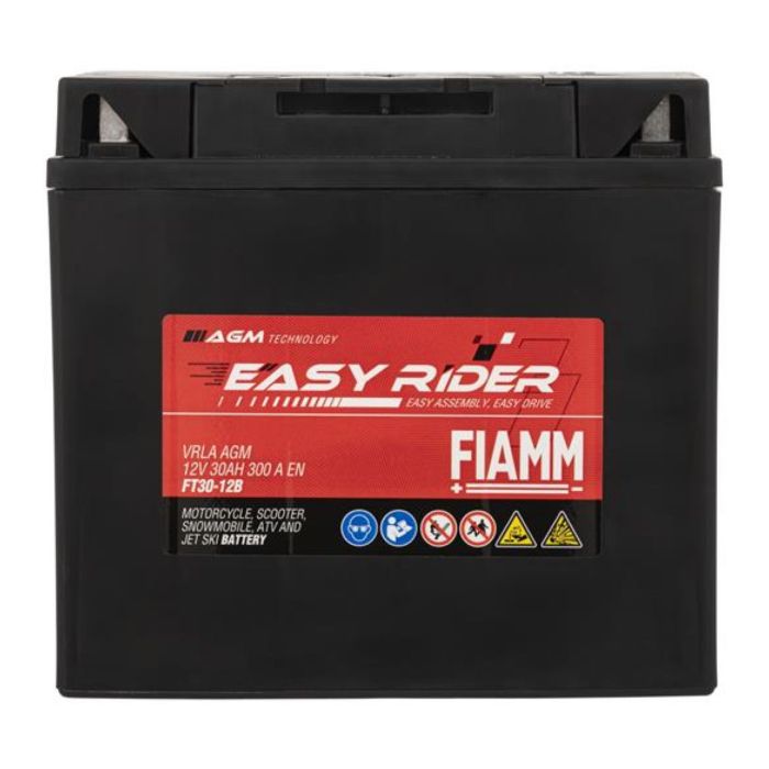 Batteria Fiamm Agm Ft30-12b - 53030 12v. 30 Ah.