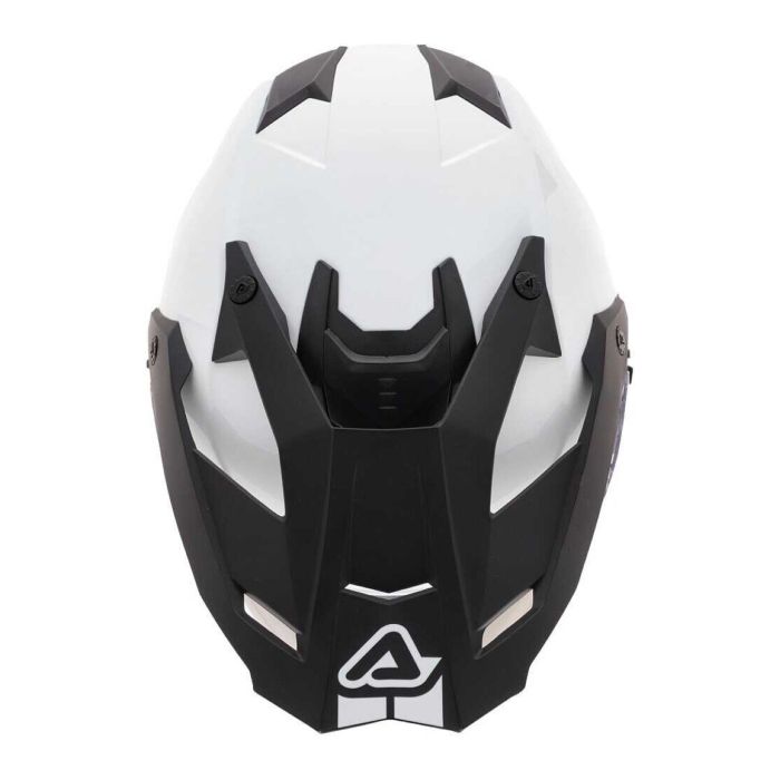 Casco Enduro Acerbis Assault Mono Bianco