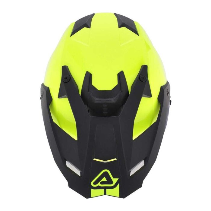 Casco Enduro Acerbis Assault Mono Giallo Fluo