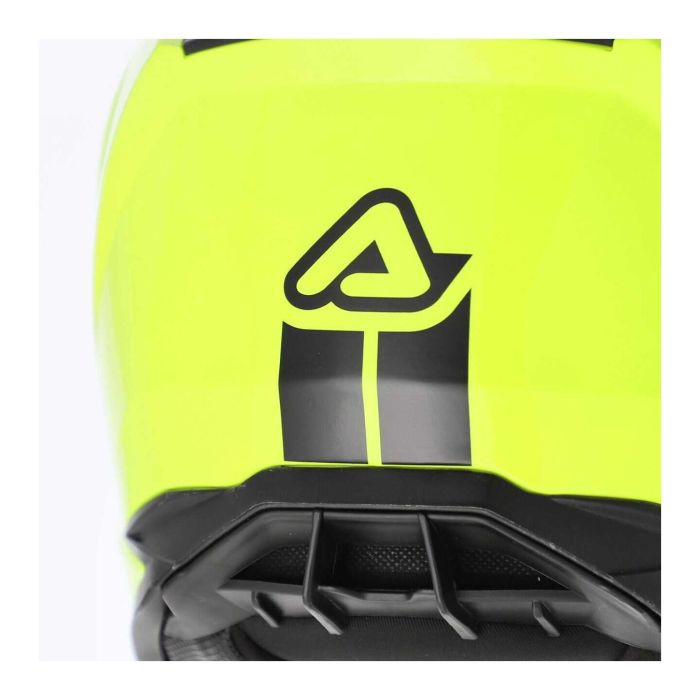 Casco Enduro Acerbis Assault Mono Giallo Fluo