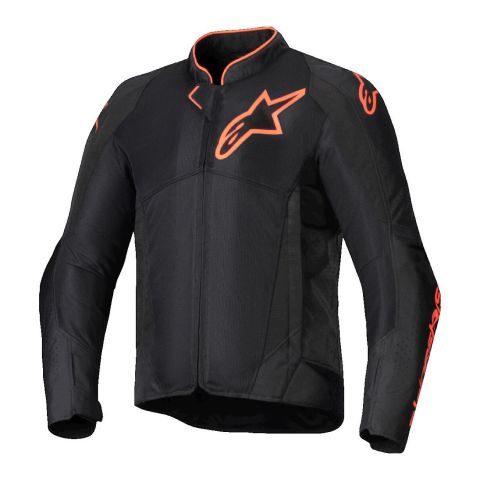Giacca Estiva Alpinestars Viper Air V4 Black Red Fluo