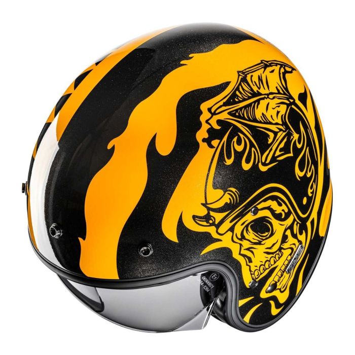 Casco Jet Hjc V31 Flame Mc3