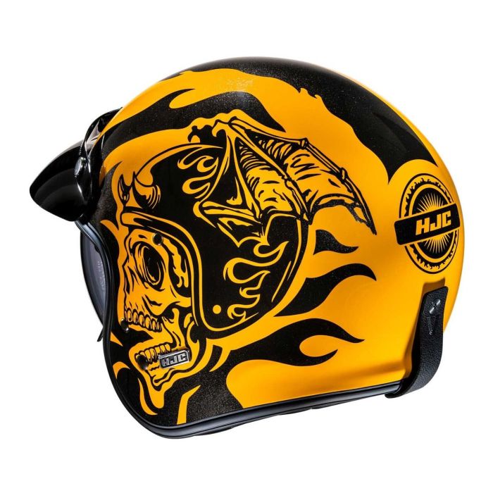 Casco Jet Hjc V31 Flame Mc3