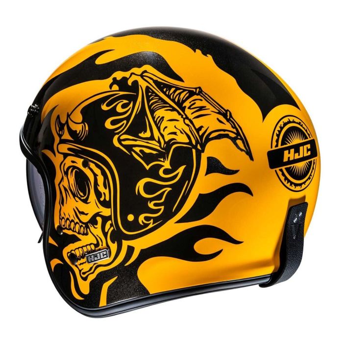 Casco Jet Hjc V31 Flame Mc3