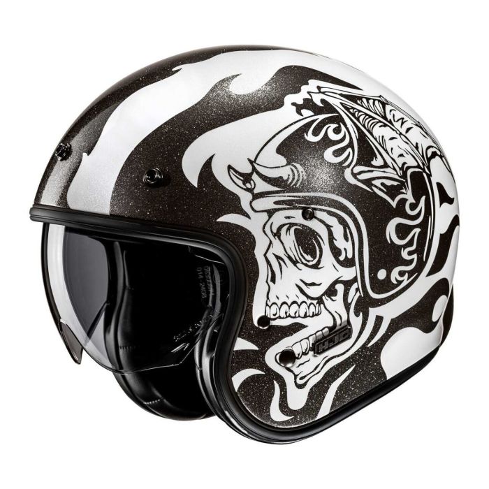 Casco Jet Hjc V31 Flame Mc5