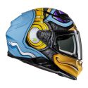 Casco Integrale Hjc F71 Monkey Dj Mc23