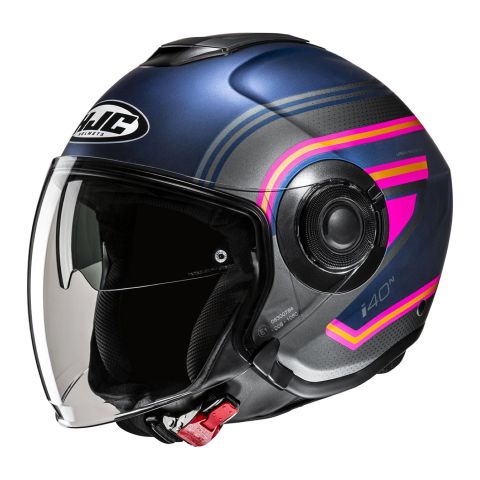 Casco Jet Hjc I40n Linia Mc28sf