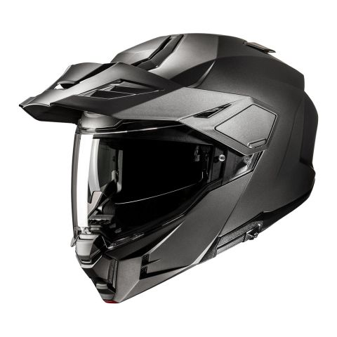 Casco Modulare Hjc I80 Solid Semi Flat Titanium