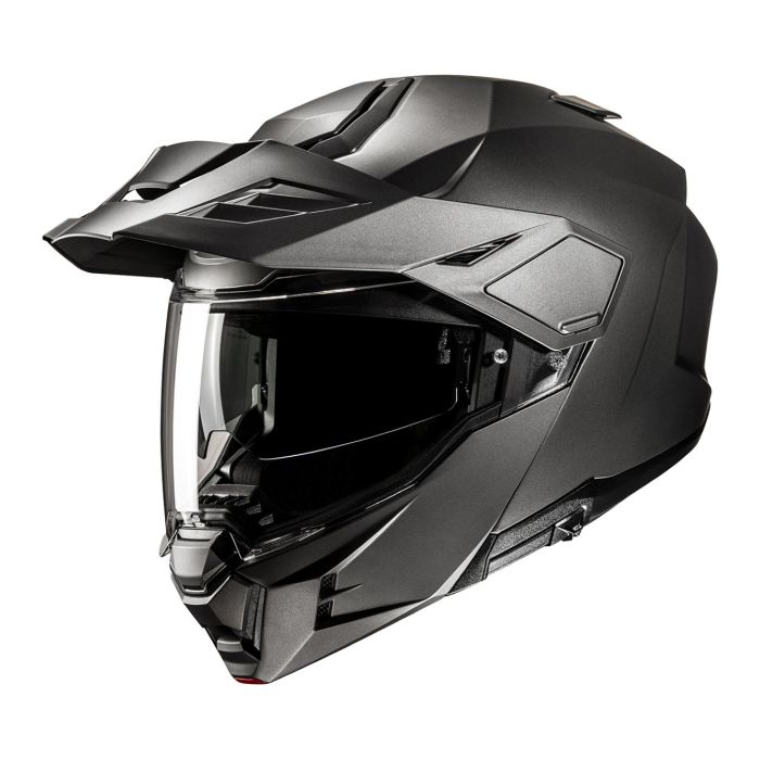 Casco Modulare Hjc I80 Solid Semi Flat Titanium