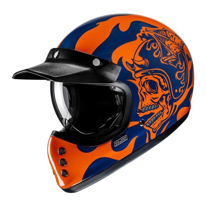 Casco Integrale Hjc V60 Flame Mc27