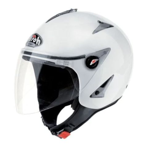 Casco Airoh Jt Color 06 White Gloss