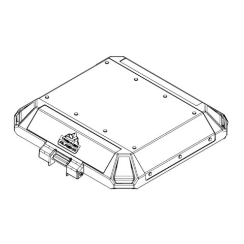 Givi Zala56bcm Ricambio Coperchio Black Montato Ala56