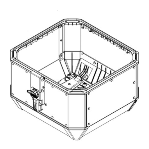 Givi Zala44afnm Ricambo Fondo Montato Ala44