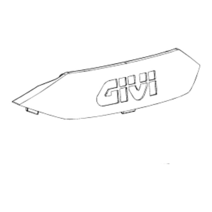 Givi Z2670-lr Ricambio Placca Centrale Serie C30