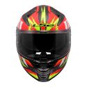 Casco Integrale Ls2 Ff811 Vector Ii Carbon Tantic Red H-v Yellow
