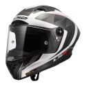 Casco Integrale Ls2 Ff805 Thunder Gp Aero Raute White Grey