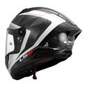 Casco Integrale Ls2 Ff805 Thunder Gp Aero Raute White Grey