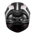 Casco Integrale Ls2 Ff805 Thunder Gp Aero Raute White Grey