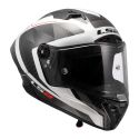 Casco Integrale Ls2 Ff805 Thunder Gp Aero Raute White Grey