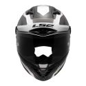 Casco Integrale Ls2 Ff805 Thunder Gp Aero Raute White Grey