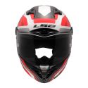 Casco Integrale Ls2 Ff805 Thunder Gp Aero Raute White Red