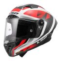 Casco Integrale Ls2 Ff805 Thunder Gp Aero Raute White Red