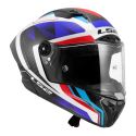 Casco Integrale Ls2 Ff805 Thunder Gp Aero Raute Blue Red