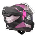 Casco Ribaltabile Ls2 Ff901 Advant X Ultra Grey Purple
