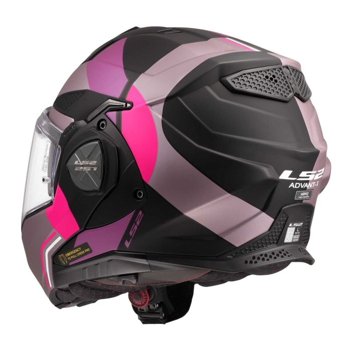 Casco Ribaltabile Ls2 Ff901 Advant X Ultra Grey Purple
