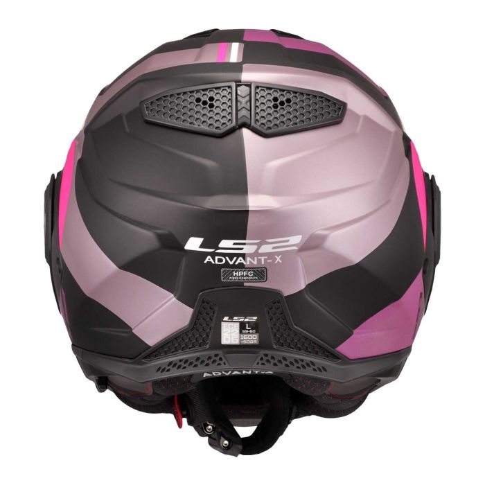 Casco Ribaltabile Ls2 Ff901 Advant X Ultra Grey Purple