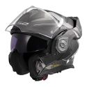 Casco Ribaltabile Ls2 Ff901 Advant X Carbon Horizon Silver Grey