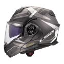 Casco Ribaltabile Ls2 Ff901 Advant X Carbon Horizon Silver Grey