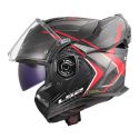Casco Ribaltabile Ls2 Ff901 Advant X Carbon Future II Red